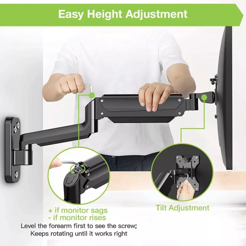 Techly ICA-LCD G112 TV mount/stand 81.3 cm (32 inch) Black