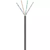 Techly ITP7-UTP-0100LO networking cable Black 100 m Cat5e U/UTP (UTP)