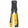 Intellinet Universal Modular Plug Crimping Tool and Cable Tester, 2-in-1 Crimper and Cable Tester: Cuts, Strips, Terminates and Tests, RJ45/RJ11/RJ12/RJ22
