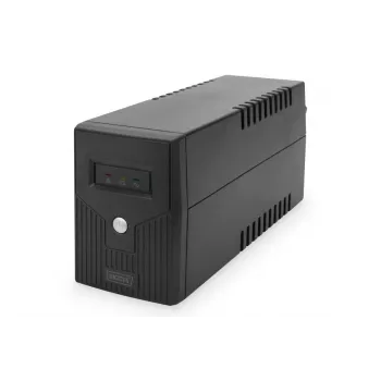 DIGITUS Line-Interact.UPS 600 VA/360W 12V/7Ah x1 2x CEE7/7 AVR LED DP