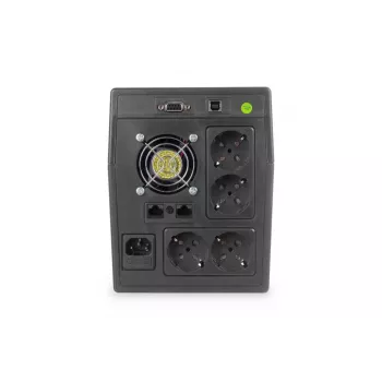 DIGITUS Line-Interact.UPS 1500 VA/900 W 12V/9Ah x2 4x CEE7/7 AVR USB
