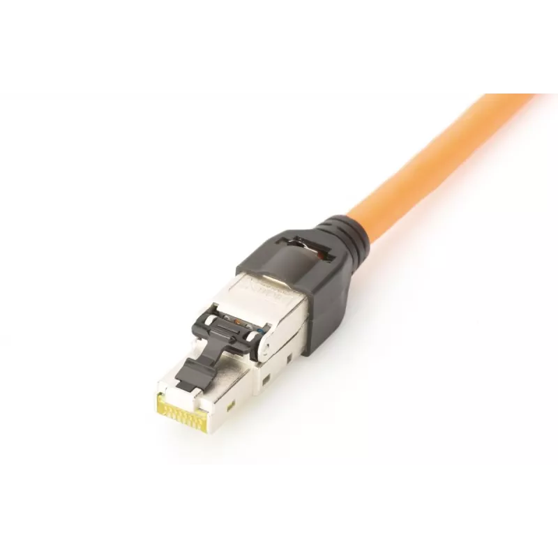 DIGITUS CAT6a Field Termination Plug - STP, dust cap, bend relief