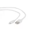 GEMBIRD USB to 8-pin Charging And Data Cable, 1m - White