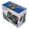 Speakers 2.0 USB Flamenco black/grey, EP140KE, 6W