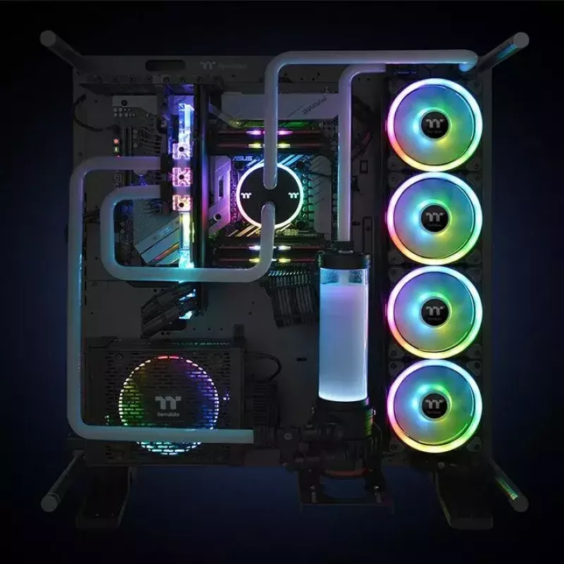Fan Thermaltake Riing Trio 12 LED RGB Radiator Fan TT Premium Edition