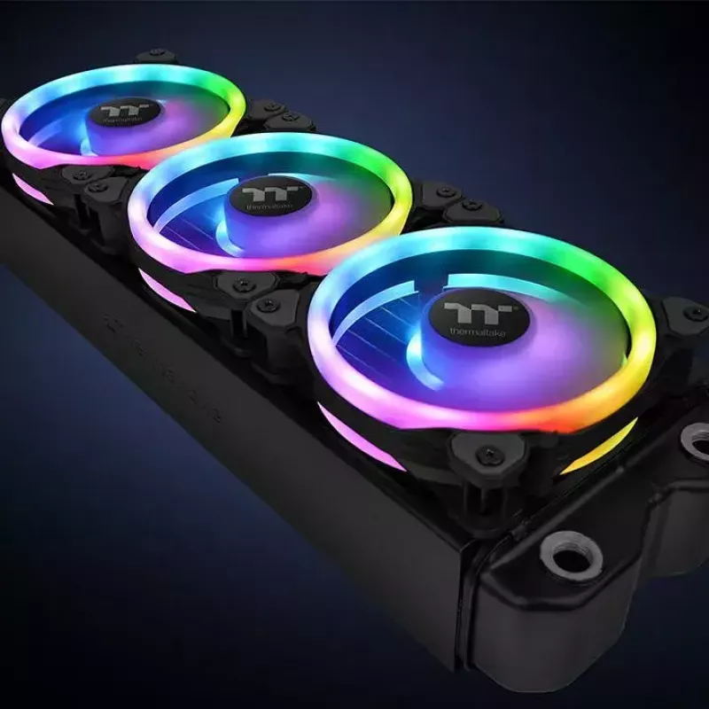 Fan Thermaltake Riing Trio 12 LED RGB Radiator Fan TT Premium Edition