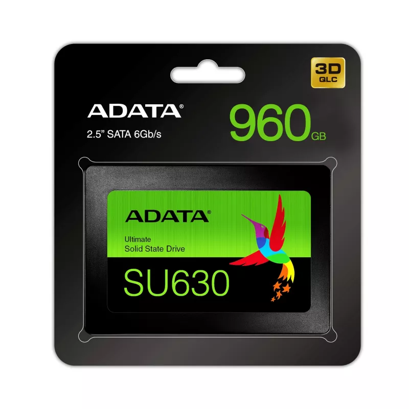 ADATA ULTIMATE SU630 960 GB 2.5 inch Serial ATA 3D2 QLC