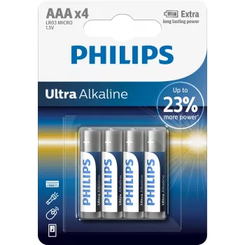 Single-use battery Philips LR03E4B/10