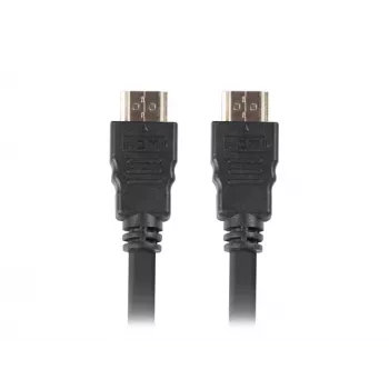 HDMI cable LANBERG CA-HDMI-10CC-0100-BK, HDMI Type A–Type A, 10 m, black, HDMI 1.4b