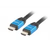 HDMI cable LANBERG CA-HDMI-20CU-0018-BL 1.8 m, HDMI 2.0, 18 Gbit/s, 2160p, ARC, Ethernet
