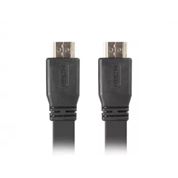 LANBERG HDMI Cable - M/m v2.0 4k Flat - 5m Black
