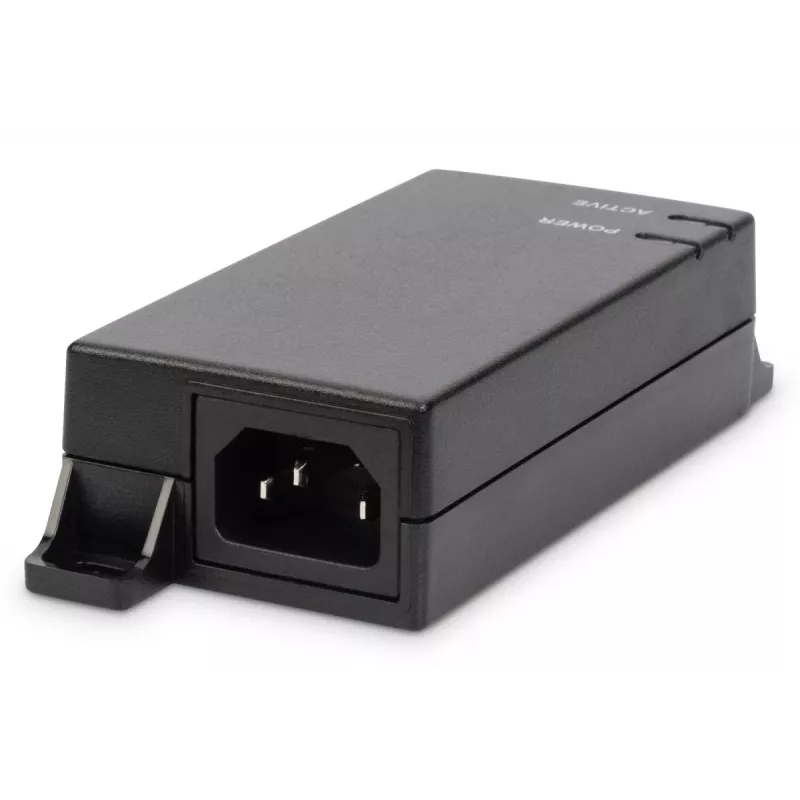 DIGITUS Gigabit PoE Injector, 802.3af 10/100/1000Mbps, Power Pins:4/5(+),7/8(-), Output max. 48V, 15.4W