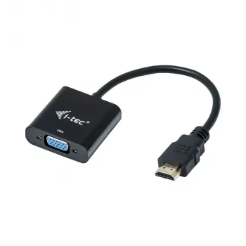 i-tec HDMI to VGA Cable Adapter, 0.15 m, HDMI, VGA, Male, Female, 1920 x 1080 pixels