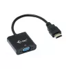 i-tec HDMI to VGA Cable Adapter, 0.15 m, HDMI, VGA, Male, Female, 1920 x 1080 pixels