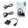 i-tec HDMI to VGA Cable Adapter, 0.15 m, HDMI, VGA, Male, Female, 1920 x 1080 pixels
