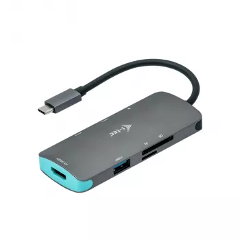 Docking Station i-tec Metal USB-C Nano Dock 4K HDMI + Power Delivery 100 W