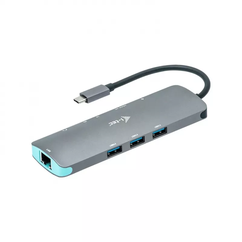 Docking Station i-tec Metal USB-C Nano Docking Station 4K HDMI LAN Power Delivery 100 W