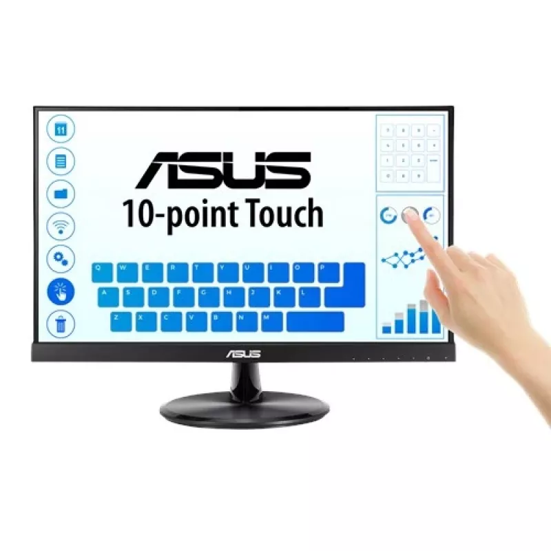 ASUS VT229H computer monitor 54.6 cm (21.5 inch) 1920 x 1080 pixels Full HD LED Touchscreen Black