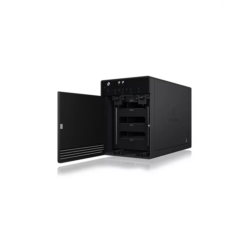 ICY BOX IB-3740-C31 HDD/SSD enclosure Black 2.5/3.5 inch