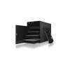 ICY BOX IB-3740-C31 HDD/SSD enclosure Black 2.5/3.5 inch