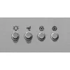 Wall-mounted extractor Whirlpool AKR 559/3 IX, Aluminium filter, Noise level: N/A