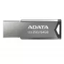 CompactFlash USB flash drive ADATA UV250 64 GB, silver, 45.4×14.9×5.35 mm, 5.6 g