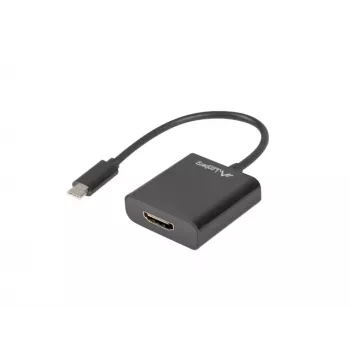 USB graphics adapter LANBERG AD-UC-HD-01, black, male/female connectors