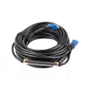 HDMI cable LANBERG CA-HDMI-20CU-0150-BK — 15 m, HDMI 2.0, Type A, 18 Gbit/s, 4K@60Hz, ARC, Ethernet