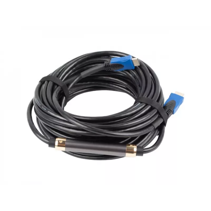 HDMI cable LANBERG CA-HDMI-20CU-0150-BK — 15 m, HDMI 2.0, Type A, 18 Gbit/s, 4K@60Hz, ARC, Ethernet