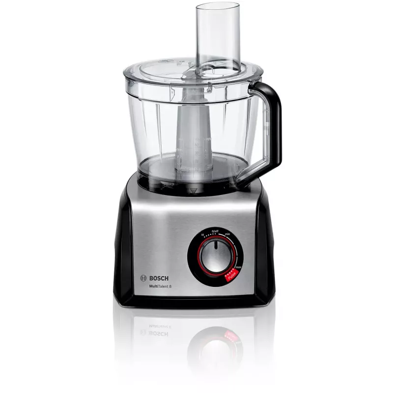 Bosch MC812M865 food processor 1250 W 3.9 L Black, Stainless steel