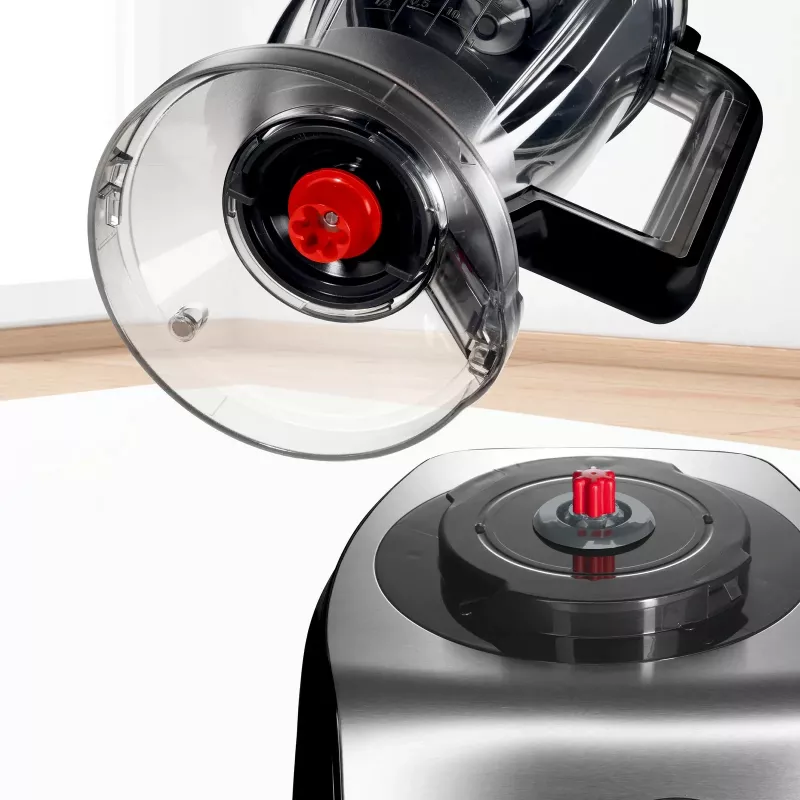 Bosch MC812M865 food processor 1250 W 3.9 L Black, Stainless steel
