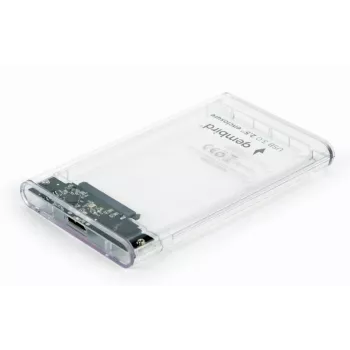 GEMBIRD USB 3.0 2.5in SATA HDD Enclosure For 9.5mm Drive, Transparent Plastic