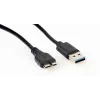 GEMBIRD USB 3.0 2.5in SATA HDD Enclosure For 9.5mm Drive, Transparent Plastic