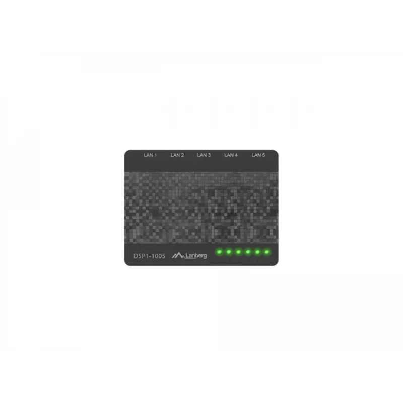 LANBERG Switch Dsp1-1005 5x 1gb/s Unmanaged Gigabit Ethernet Desktop 5v