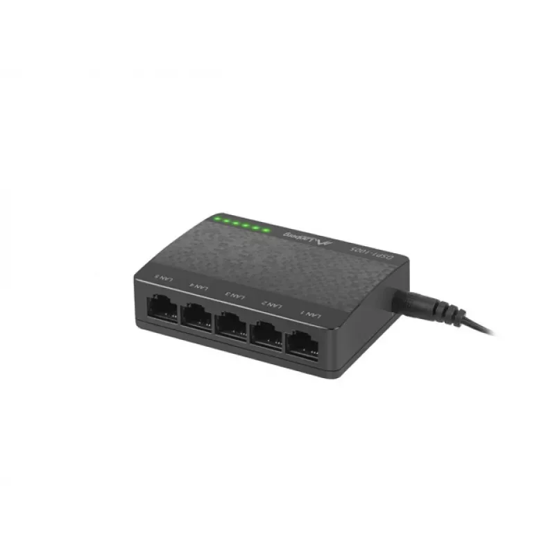 LANBERG Switch Dsp1-1005 5x 1gb/s Unmanaged Gigabit Ethernet Desktop 5v