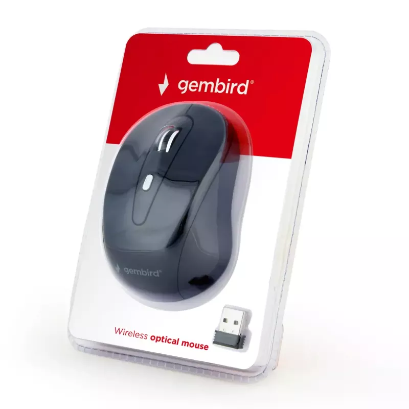 Mouse Gembird MUSW-6B-01 RF Wireless Optical