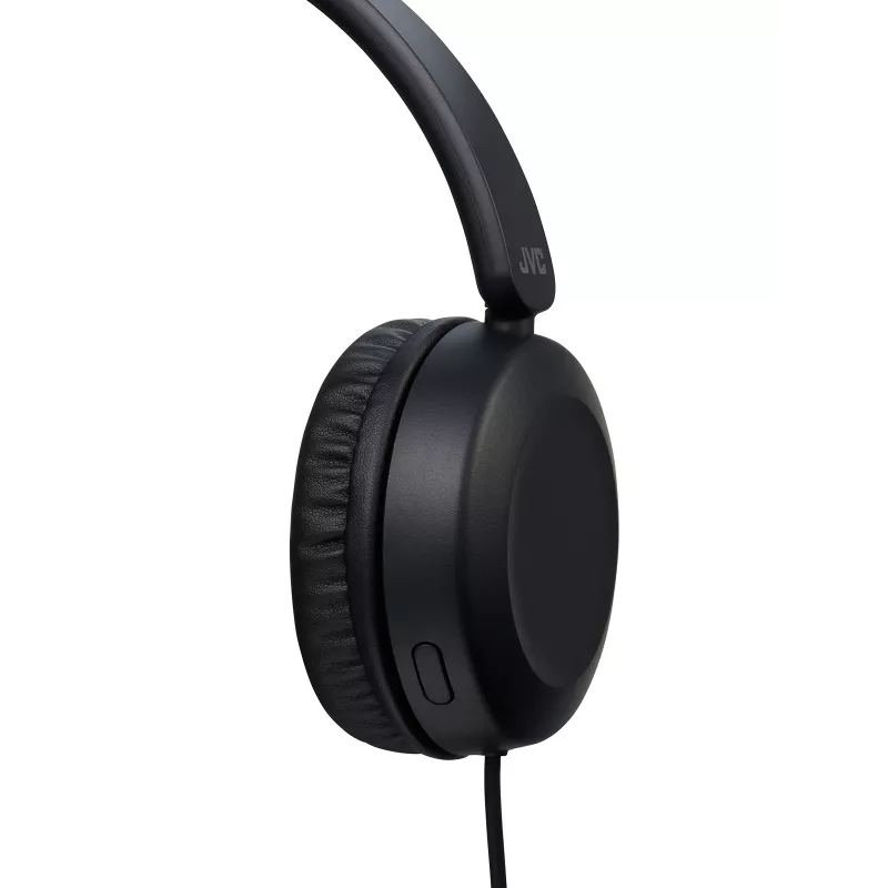 JVC Powerful Sound Wired On Ear Black, Wired, 10 - 26000 Hz, Calls/Music, 140 g, Headset, Black