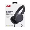 Headset JVC Powerful Sound Wired On Ear Blue