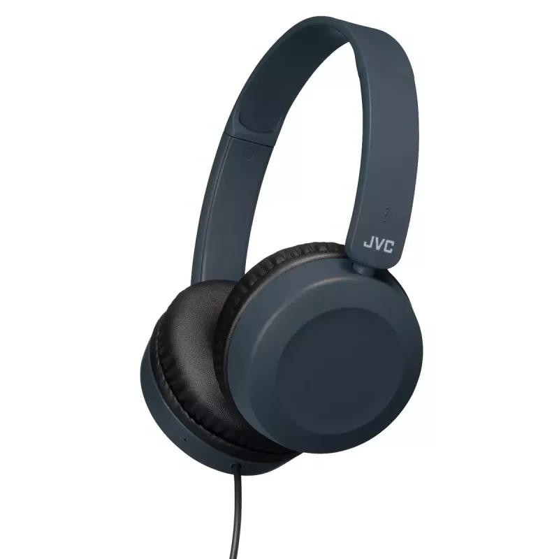 Headset JVC Powerful Sound Wired On Ear Blue
