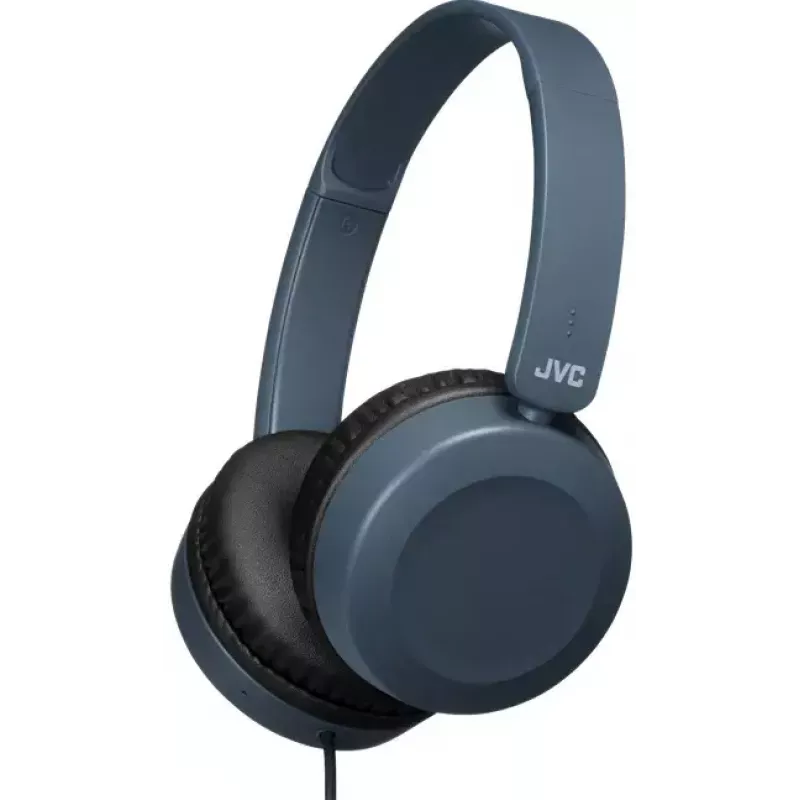 Headset JVC Powerful Sound Wired On Ear Blue