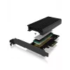 ICY BOX IB-PCI214M2-HSL interface cards/adapter Internal M.2