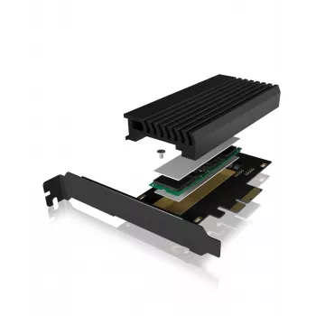 ICY BOX IB-PCI214M2-HSL interface cards/adapter Internal M.2