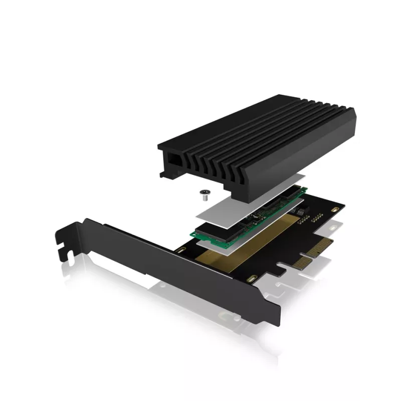ICY BOX IB-PCI214M2-HSL interface cards/adapter Internal M.2