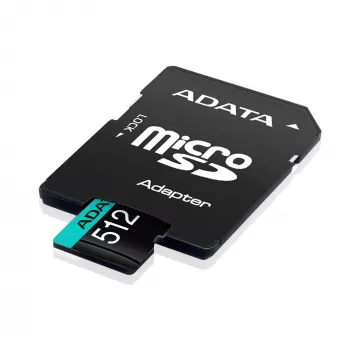 Flash Memory ADATA 512GB MicroSDXC Class 10 Premier Pro
