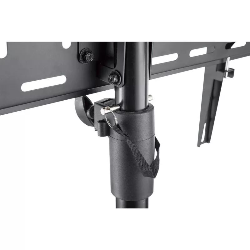 Manhattan Tripod Floor Mount for TV & Monitors, Stand Assembly, For screens: 37 inch to 65 inch, VESA compatibility: all between 200x200 to 600x400mm - check the dimensions of the four mounting holes on back of screen to ensure it fits, Max 35kg, Black, LFD, Bracket