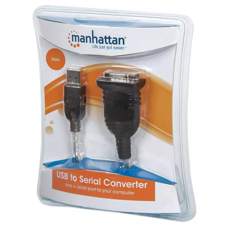 USB-A to Serial Converter cable Manhattan 205146