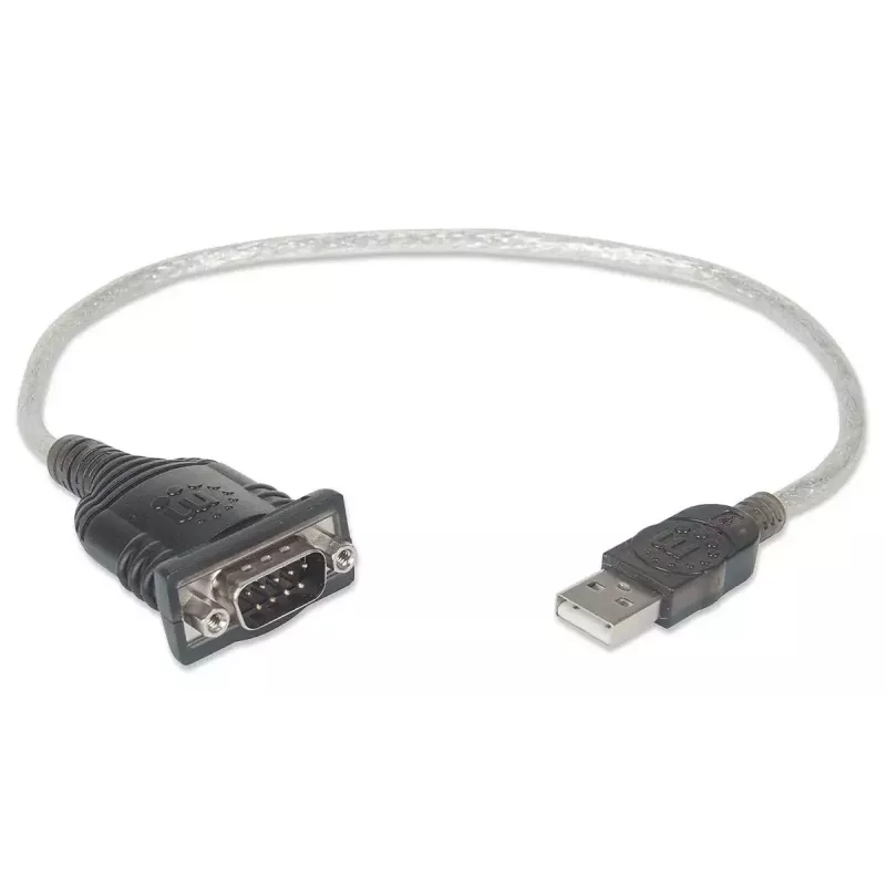 USB-A to Serial Converter cable Manhattan 205146