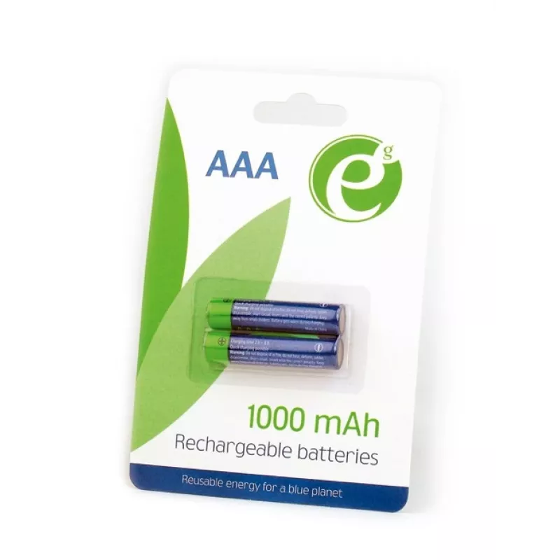 GEMBIRD AAA Batteries Ni-MH Rechargeable 1000mAh 2pcs