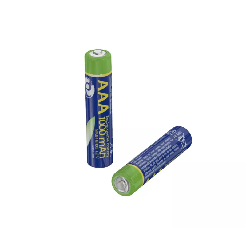 GEMBIRD AAA Batteries Ni-MH Rechargeable 1000mAh 2pcs
