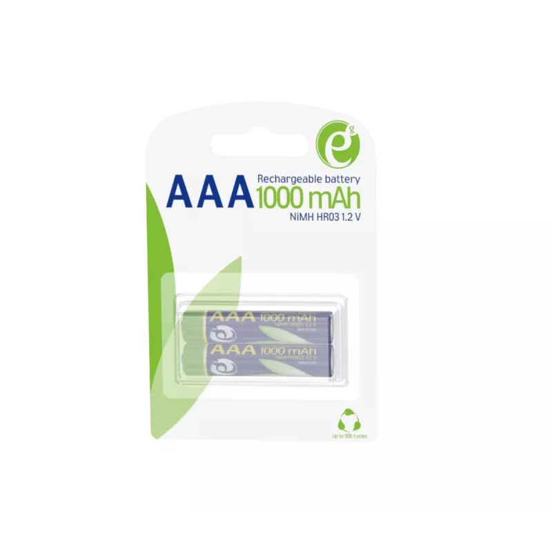 GEMBIRD AAA Batteries Ni-MH Rechargeable 1000mAh 2pcs